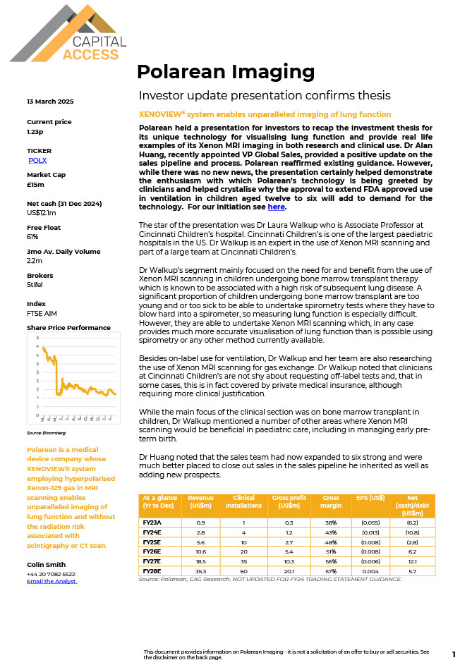 POLX-CAG-Investor-update-130325